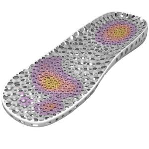 Shoe Sole w Spherene printed